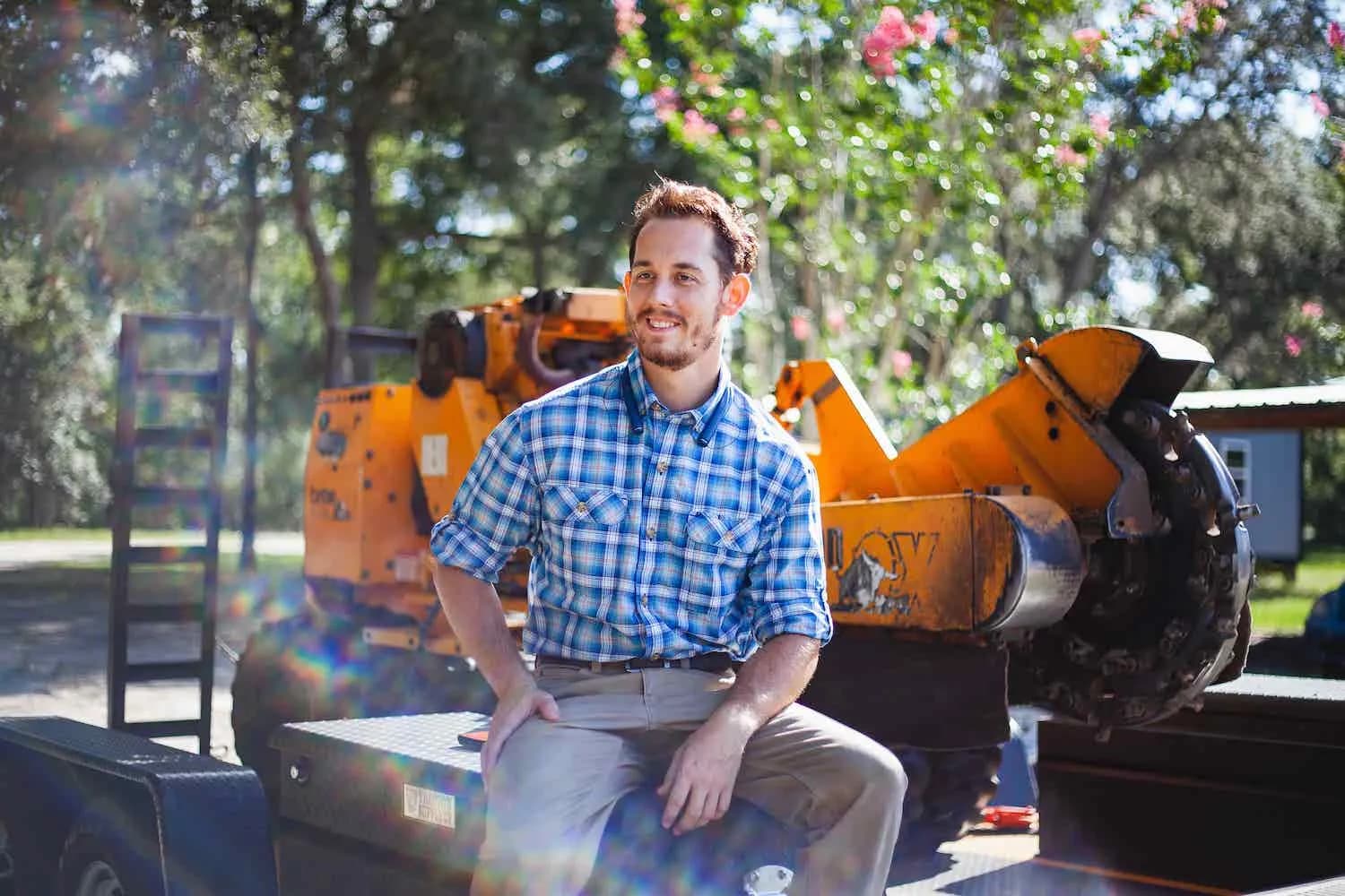 Richard Nichol, 3rd generation stump grinder